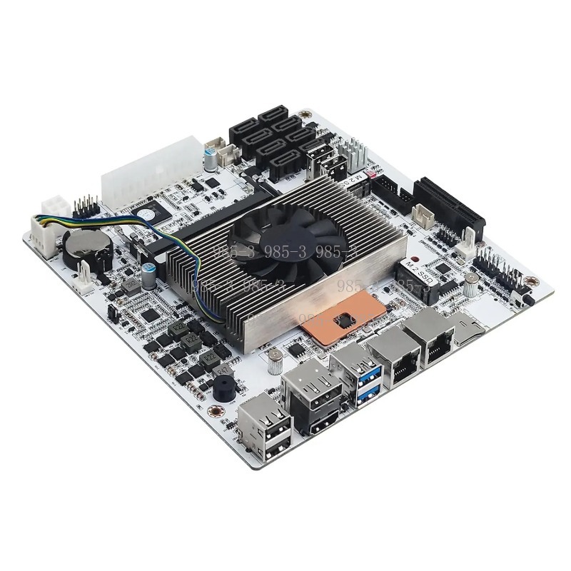 Mini Itx Dual 2.5G Nas Motherboard - Placa-Mãe Mini ITX Branca M11 NAS